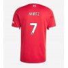 Liverpool Florian Wirtz #7 Hjemmedrakt 2025-26 Kortermet